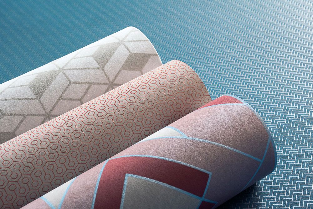 Ампир Декор флизелиновые обои Tinted Tiles от Hookedonwalls