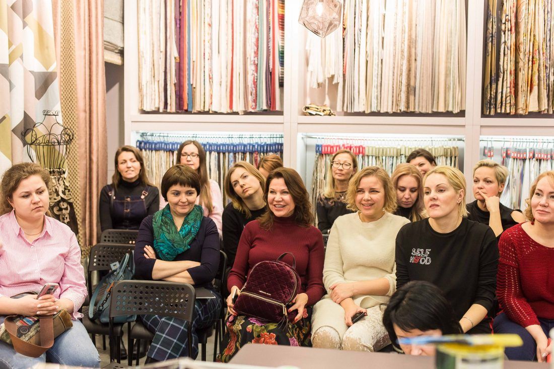 Мастер-класс декоратора Дианы Мухтаровой в салоне Ампир Декор в Санкт-Петербурге