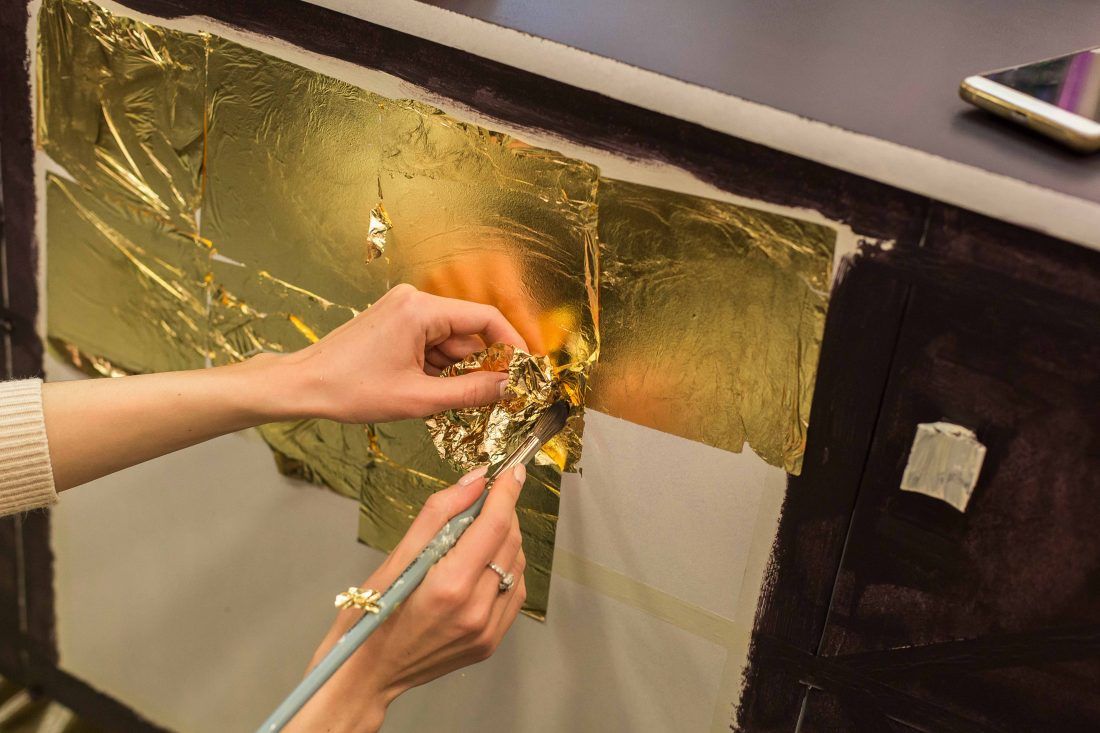 Мастер-класс декоратора Дианы Мухтаровой в салоне Ампир Декор в Санкт-Петербурге