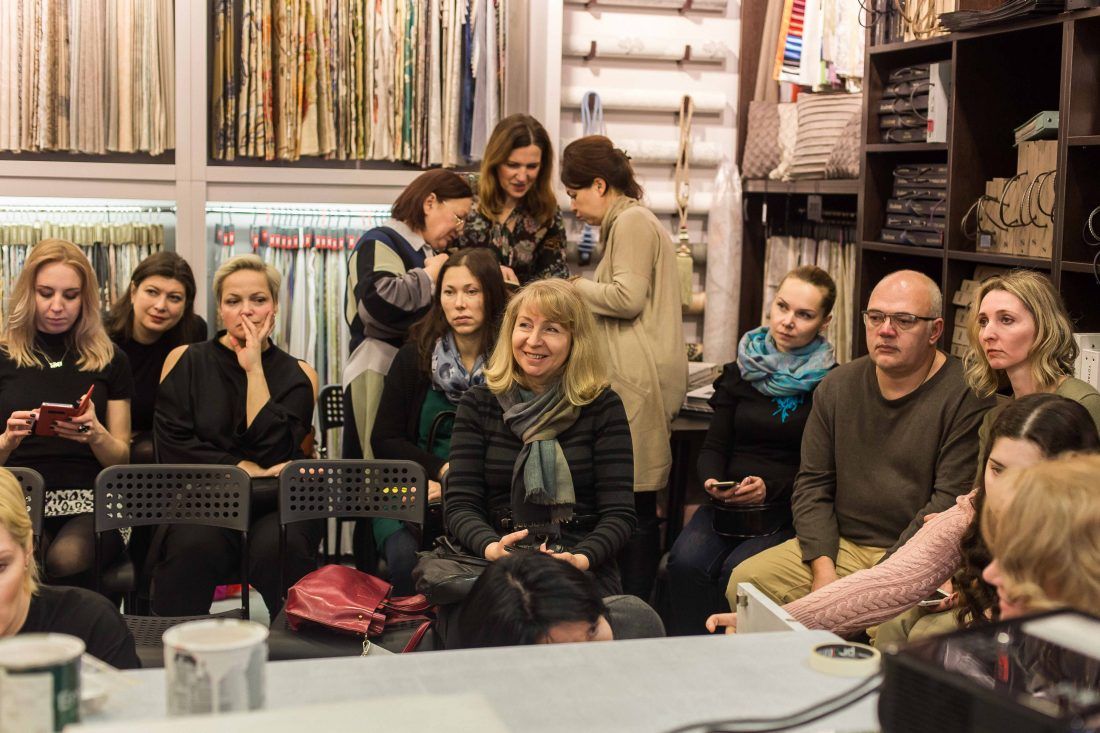 Мастер-класс декоратора Дианы Мухтаровой в салоне Ампир Декор в Санкт-Петербурге