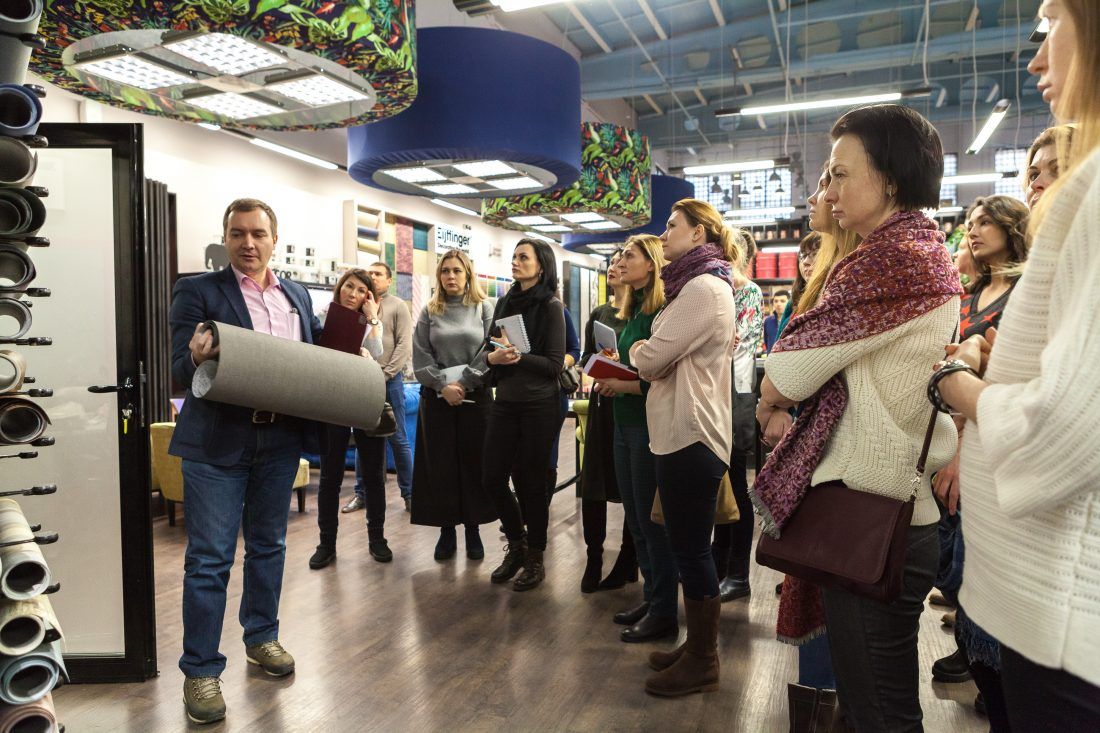Встреча с Современной Школой Дизайна в Ампир Декор