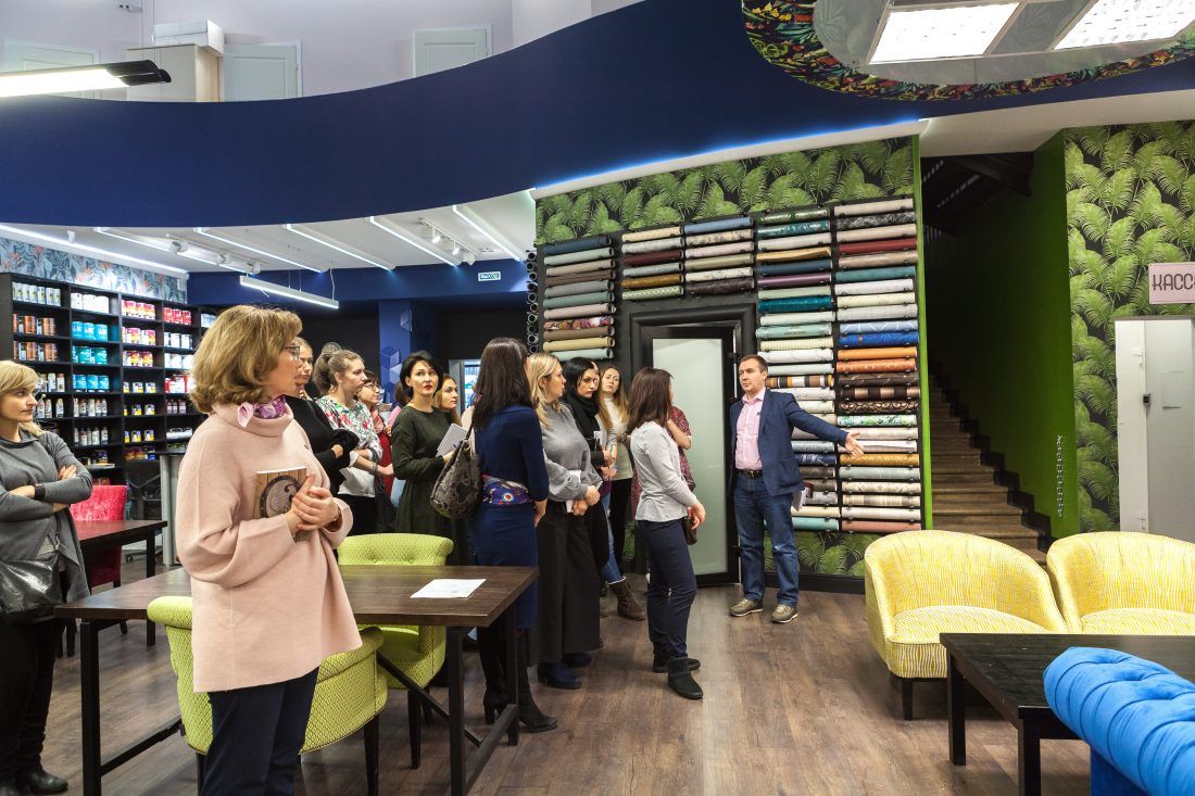 Встреча с Современной Школой Дизайна в Ампир Декор