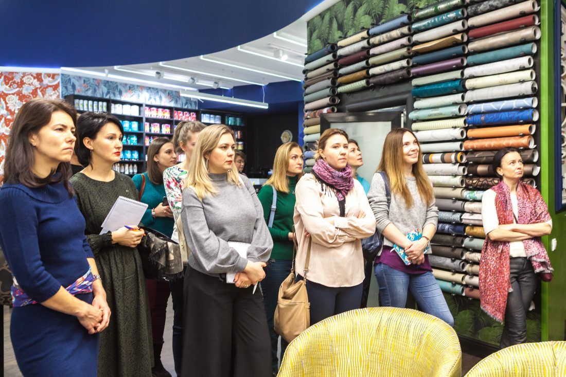 Встреча с Современной Школой Дизайна в Ампир Декор