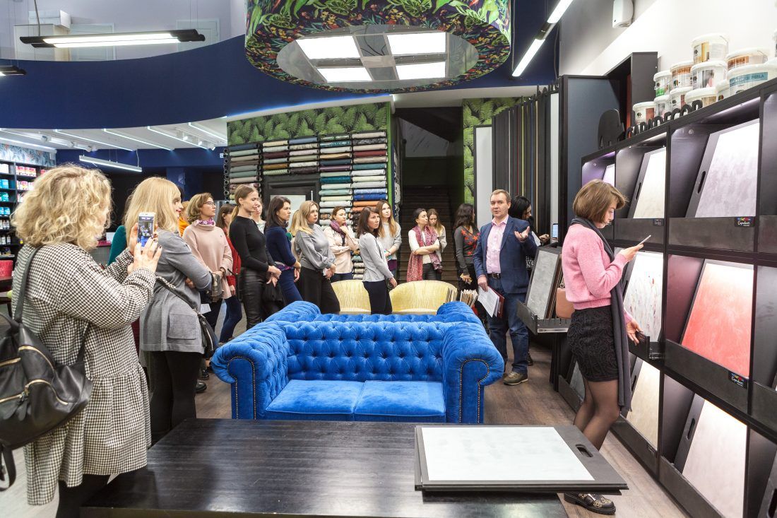 Встреча с Современной Школой Дизайна в Ампир Декор