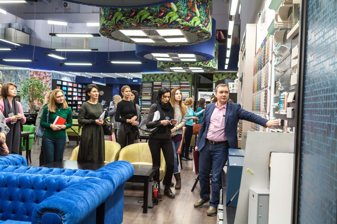 Встреча с Современной Школой Дизайна в Ампир Декор