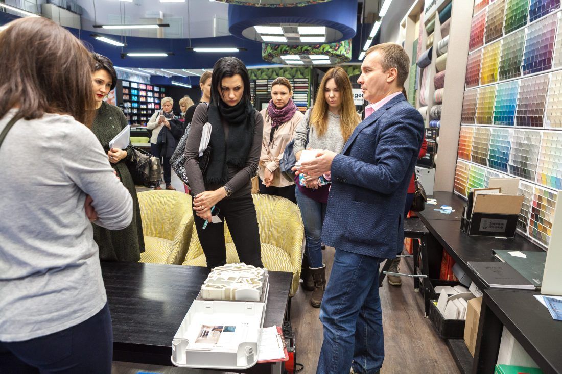 Встреча с Современной Школой Дизайна в Ампир Декор