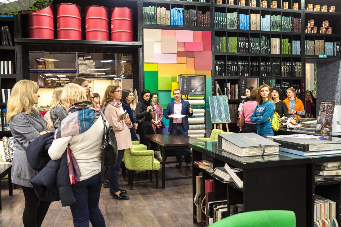 Встреча с Современной Школой Дизайна в Ампир Декор