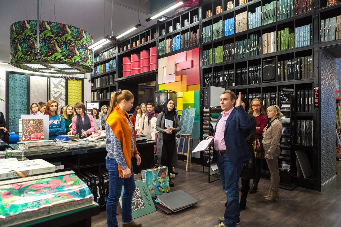 Встреча с Современной Школой Дизайна в Ампир Декор