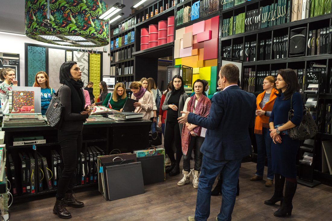 Встреча с Современной Школой Дизайна в Ампир Декор