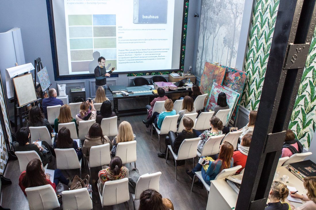 Встреча с Современной Школой Дизайна в Ампир Декор