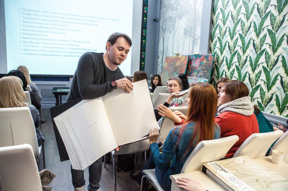 Встреча с Современной Школой Дизайна в Ампир Декор