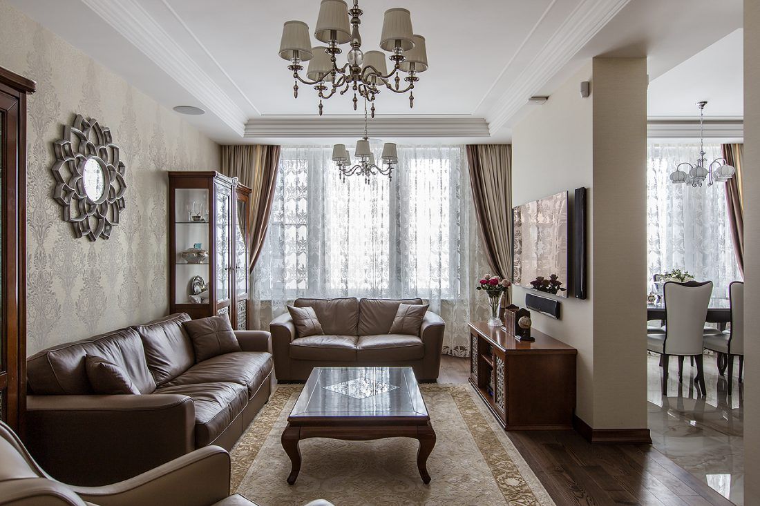 Интерьер квартиры в ЖК «Наследие», автор Светлана Ланская