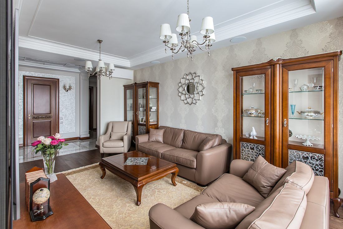 Интерьер квартиры в ЖК «Наследие», автор Светлана Ланская