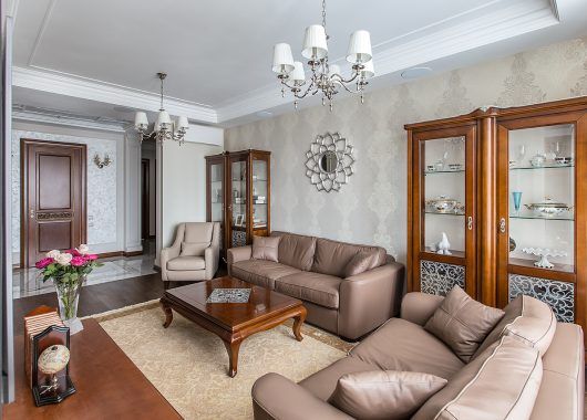 Интерьер квартиры в ЖК «Наследие», автор Светлана Ланская