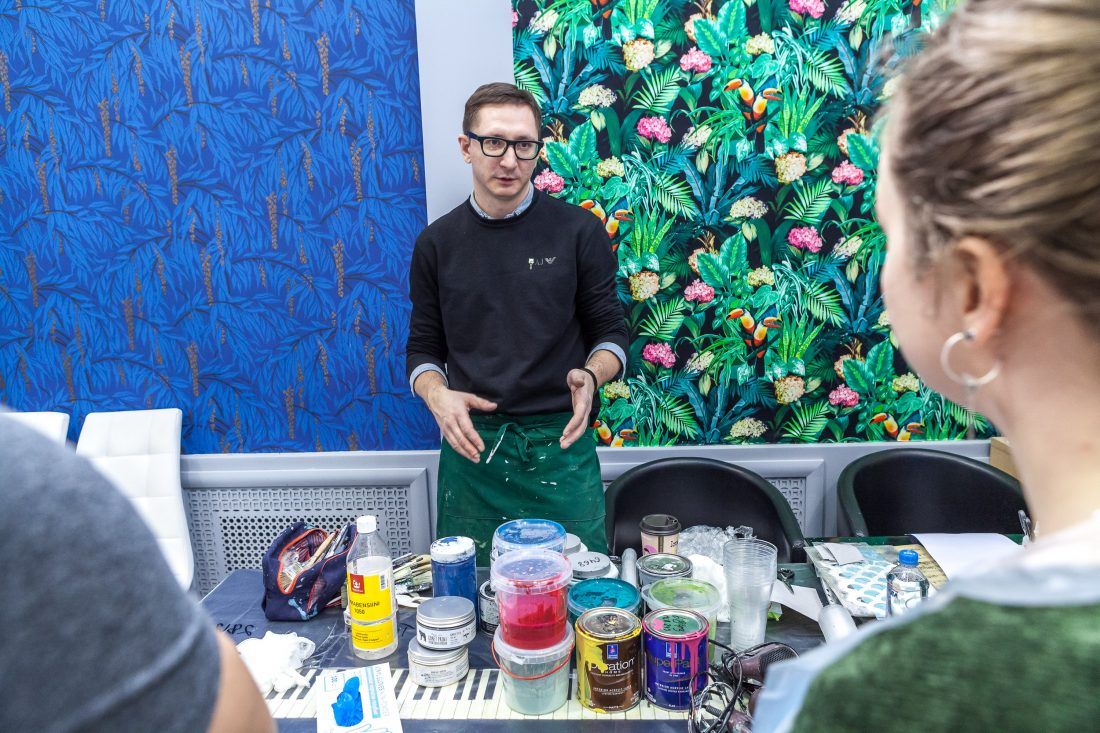 Мастер-класс по декорированию предметов от Александра Мершиева