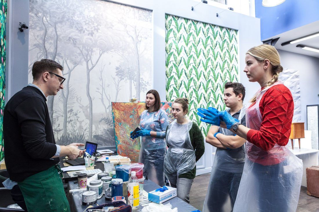 Мастер-класс по декорированию предметов от Александра Мершиева