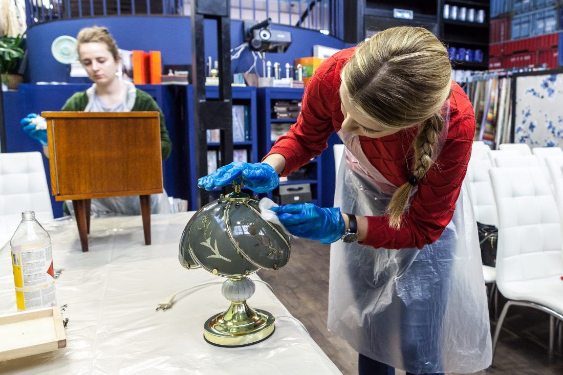 Мастер-класс по декорированию предметов от Александра Мершиева