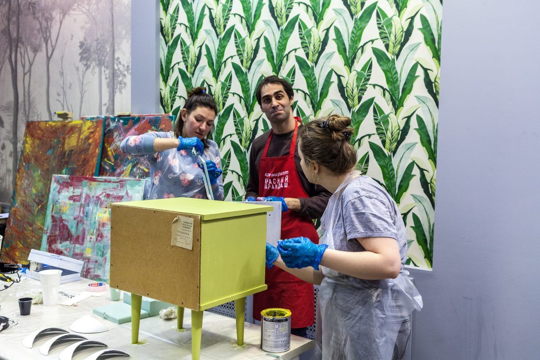 Мастер-класс по декорированию предметов от Александра Мершиева