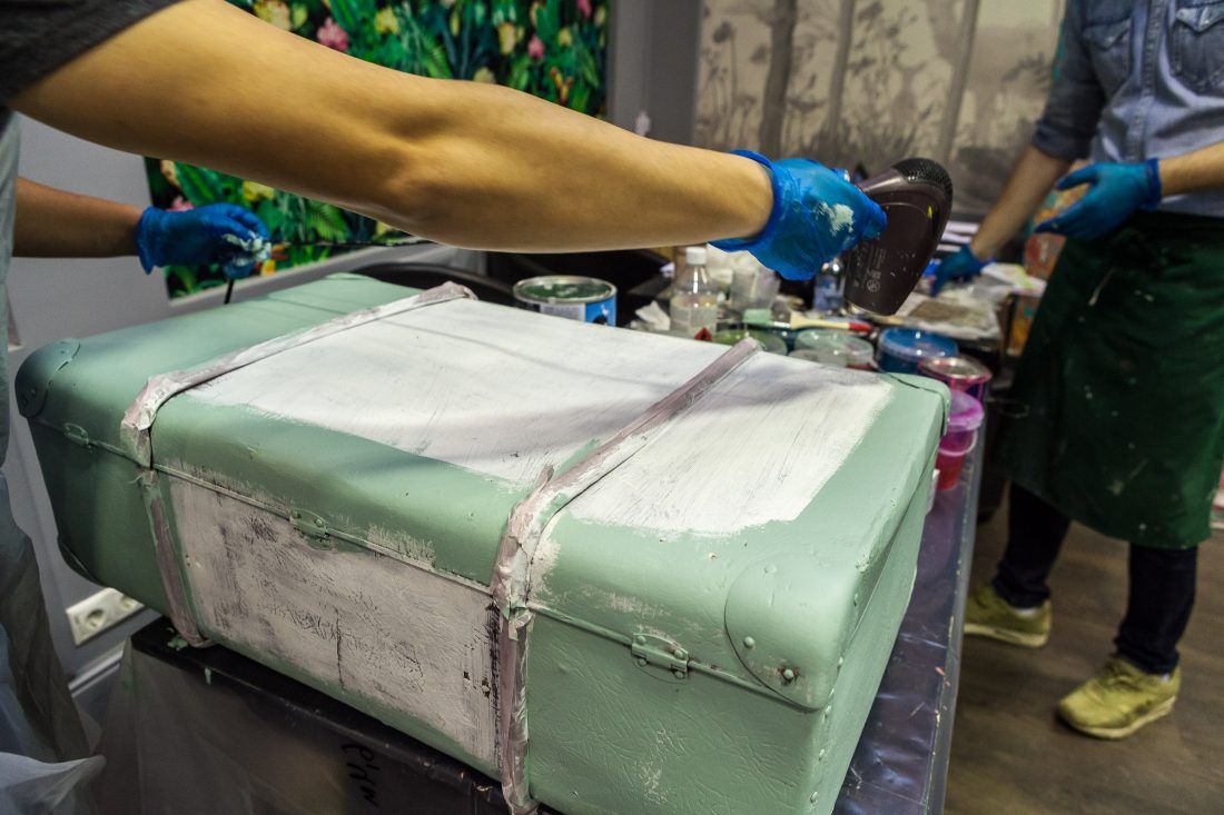 Мастер-класс по декорированию предметов от Александра Мершиева