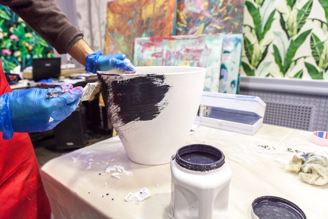 Мастер-класс по декорированию предметов от Александра Мершиева