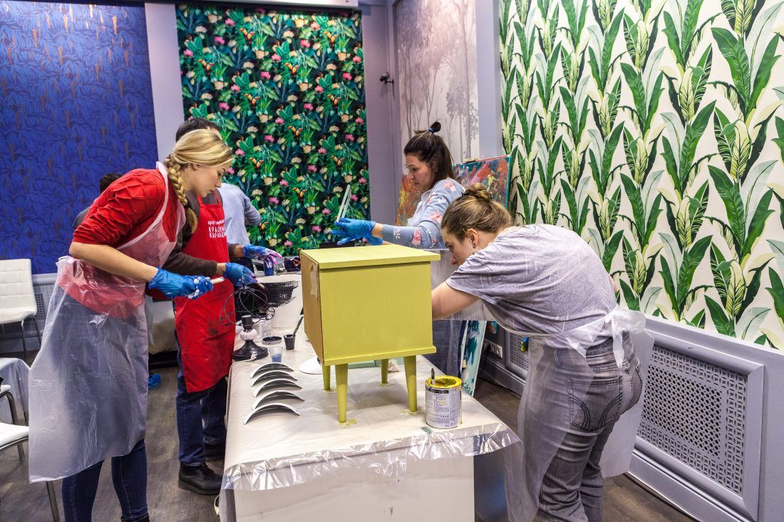 Мастер-класс по декорированию предметов от Александра Мершиева