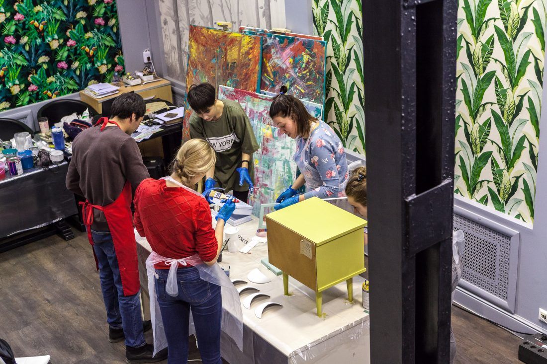 Мастер-класс по декорированию предметов от Александра Мершиева