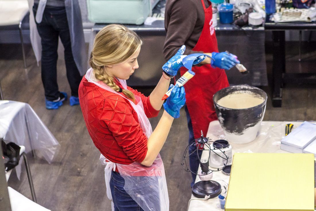 Мастер-класс по декорированию предметов от Александра Мершиева