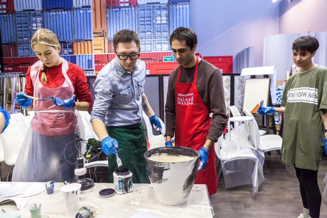 Мастер-класс по декорированию предметов от Александра Мершиева