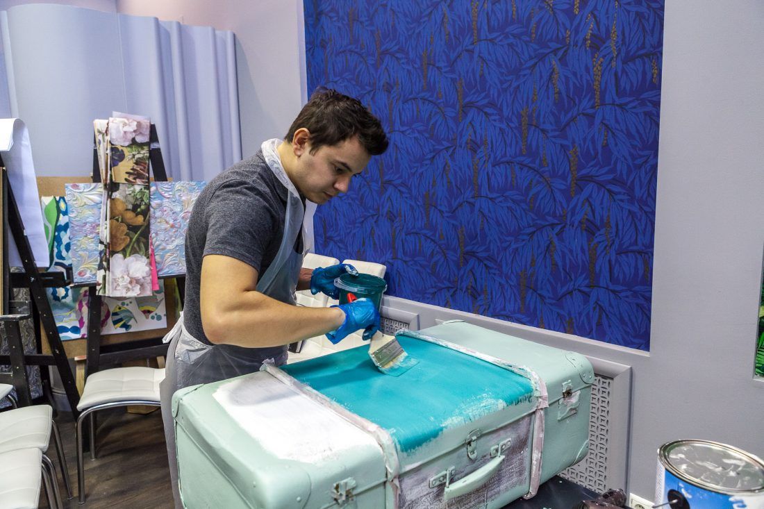 Мастер-класс по декорированию предметов от Александра Мершиева