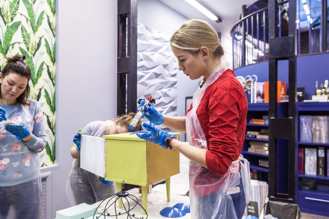 Мастер-класс по декорированию предметов от Александра Мершиева