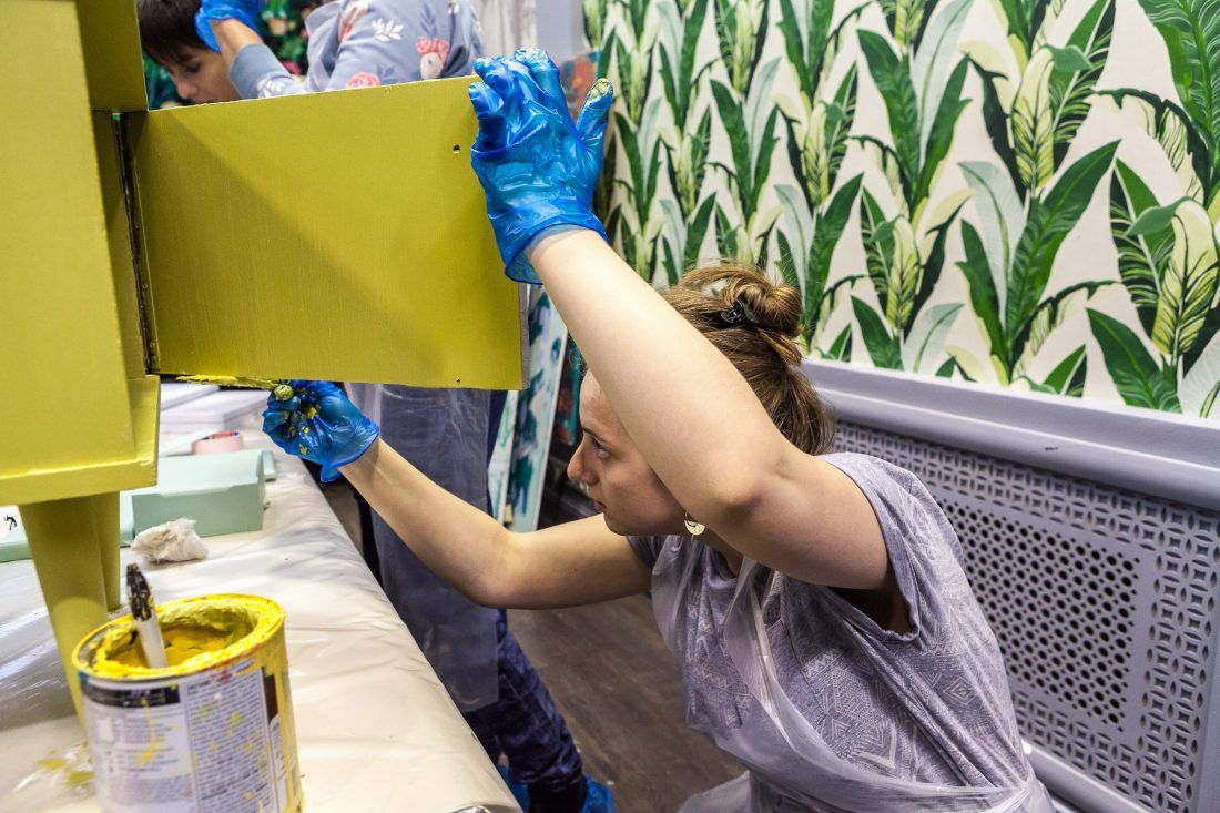 Мастер-класс по декорированию предметов от Александра Мершиева