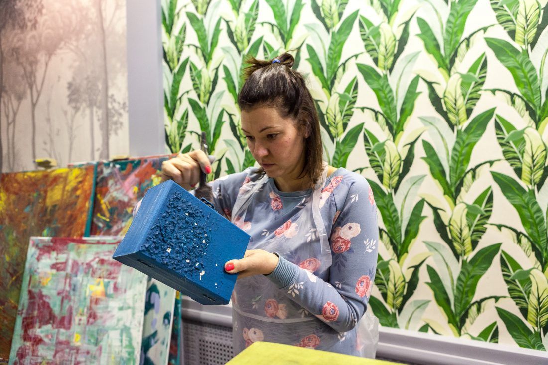 Мастер-класс по декорированию предметов от Александра Мершиева