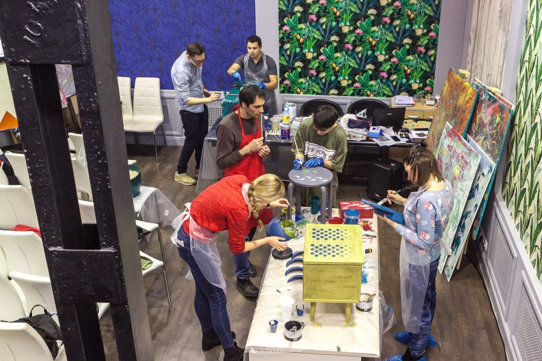 Мастер-класс по декорированию предметов от Александра Мершиева