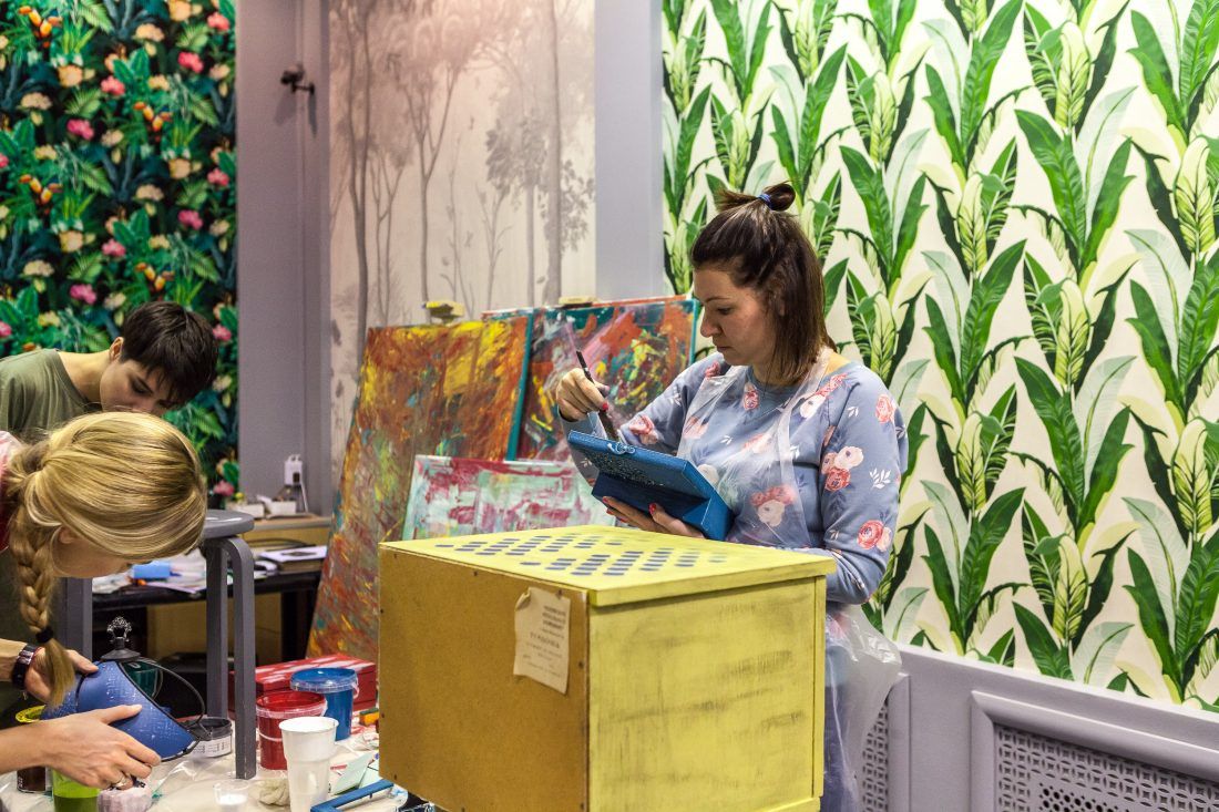 Мастер-класс по декорированию предметов от Александра Мершиева