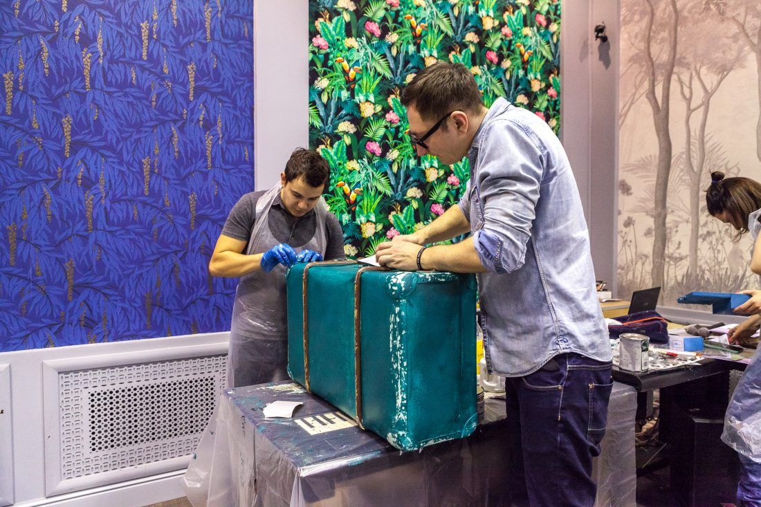 Мастер-класс по декорированию предметов от Александра Мершиева