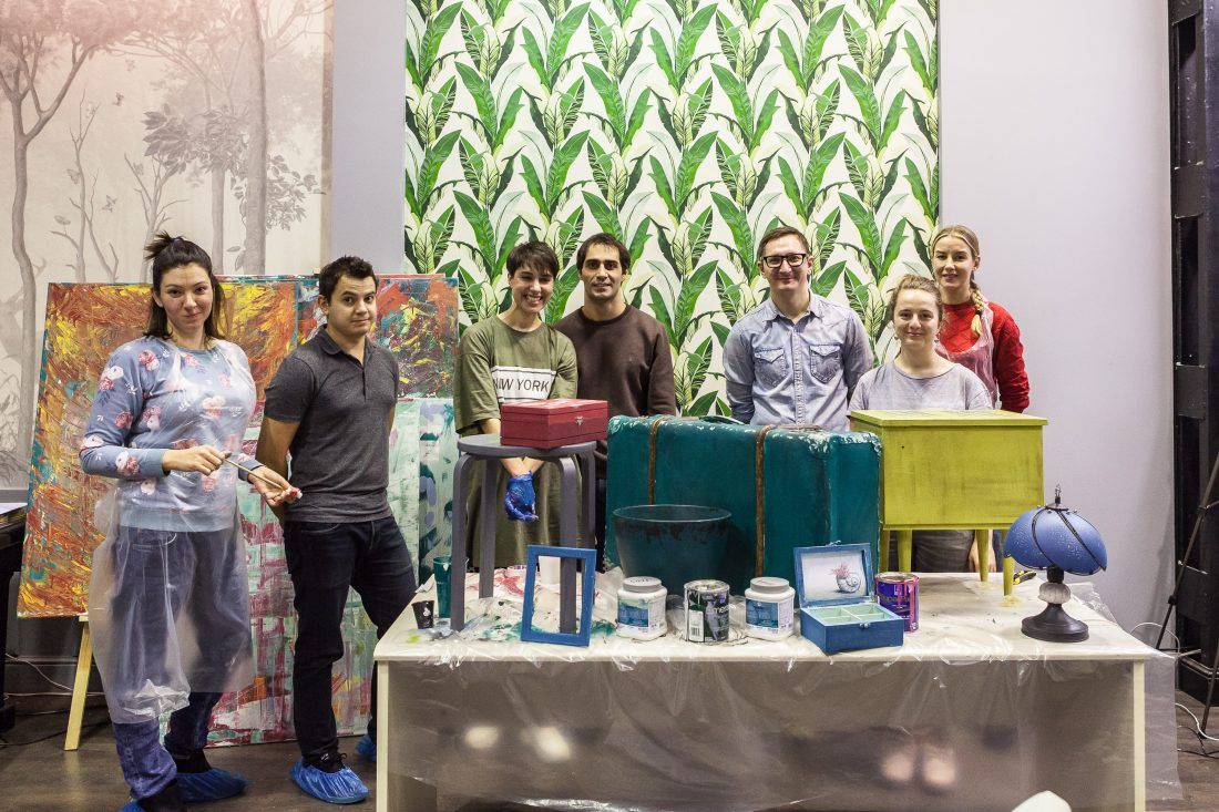 Мастер-класс по декорированию предметов от Александра Мершиева