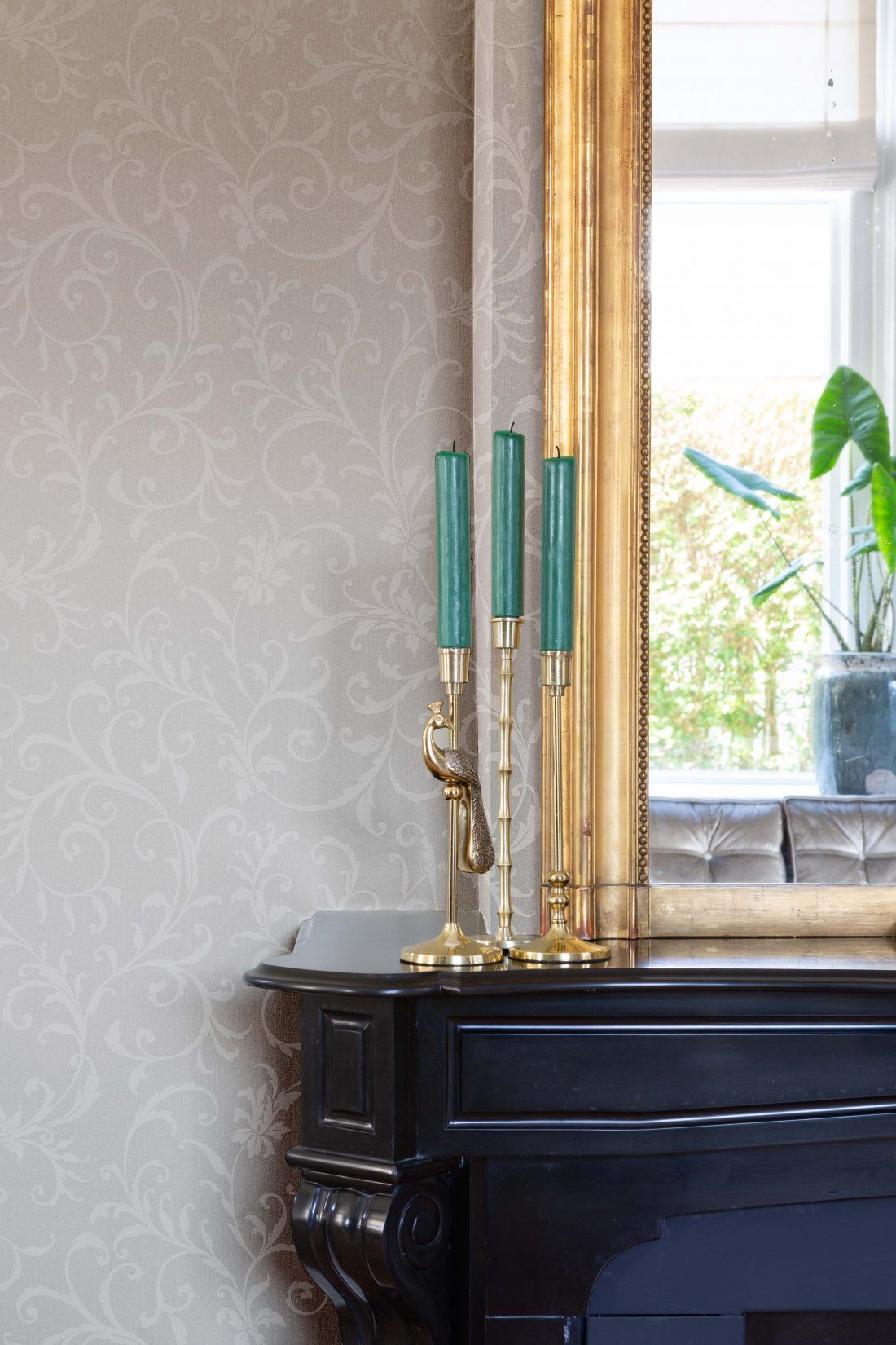 Ампир Декор текстильные обои Mondaine Rasch Textil