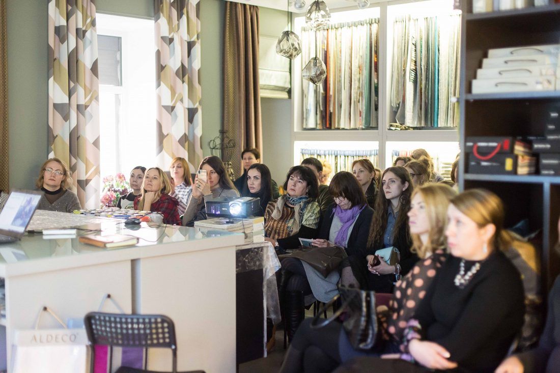 Лекция Александра Мершиева в салоне Ампир Декор в Санкт-Петербурге