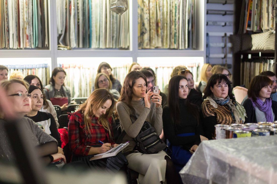 Лекция Александра Мершиева в салоне Ампир Декор в Санкт-Петербурге