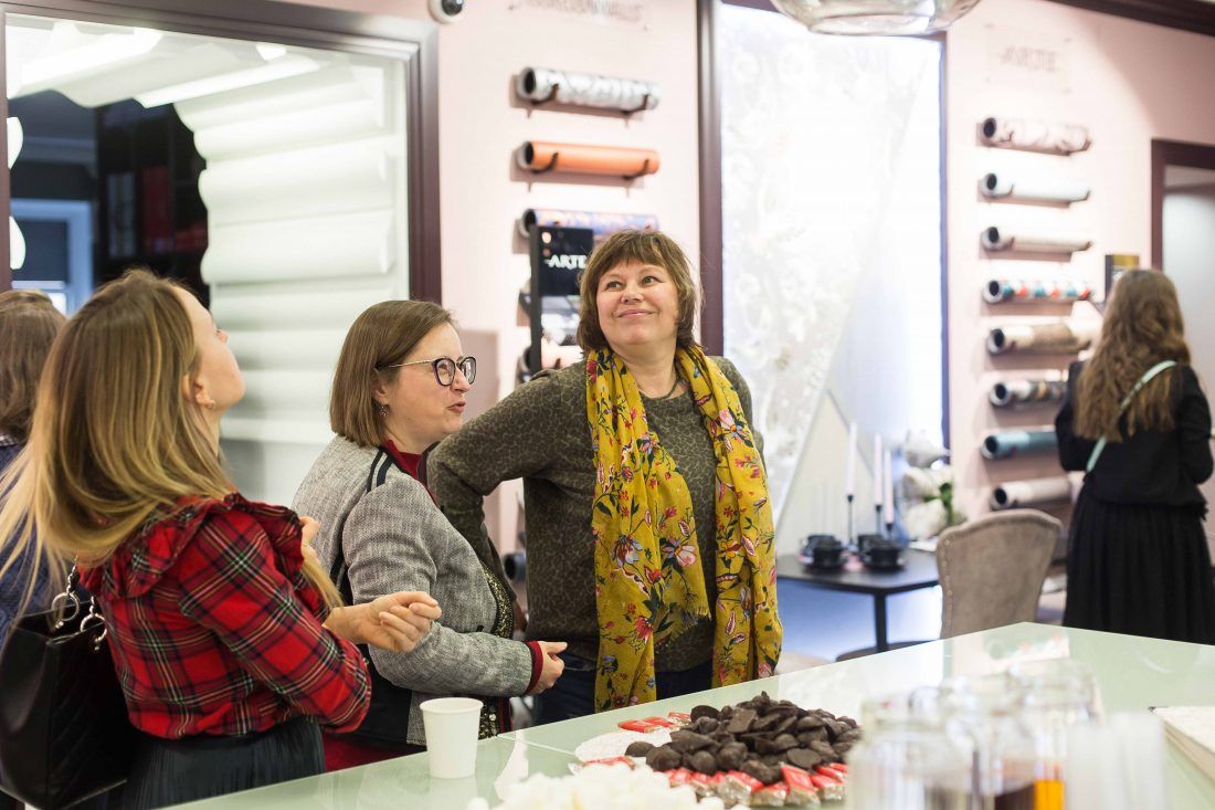 Лекция Александра Мершиева в салоне Ампир Декор в Санкт-Петербурге