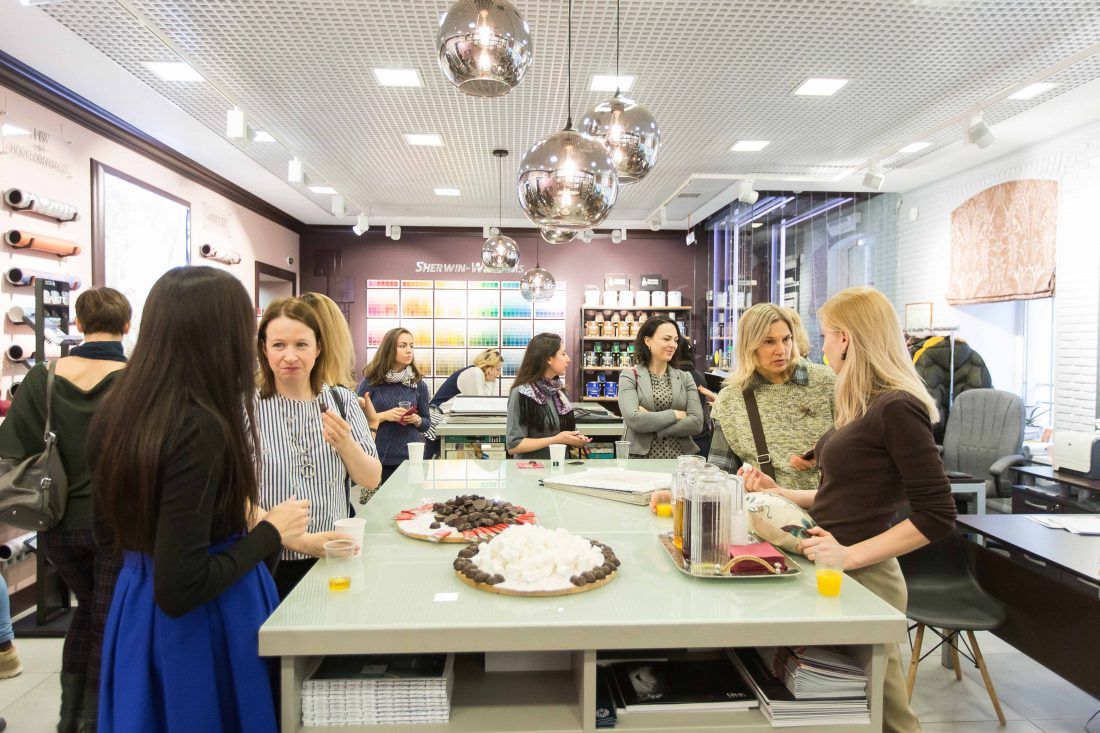 Лекция Александра Мершиева в салоне Ампир Декор в Санкт-Петербурге