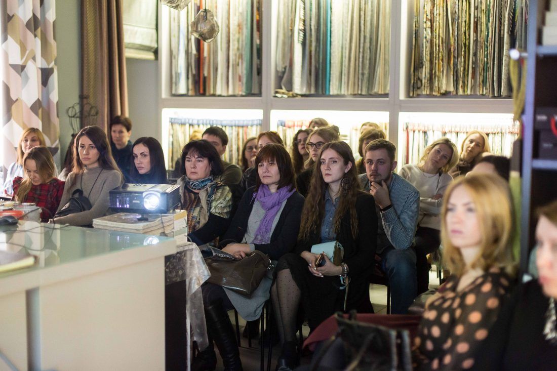 Лекция Александра Мершиева в салоне Ампир Декор в Санкт-Петербурге