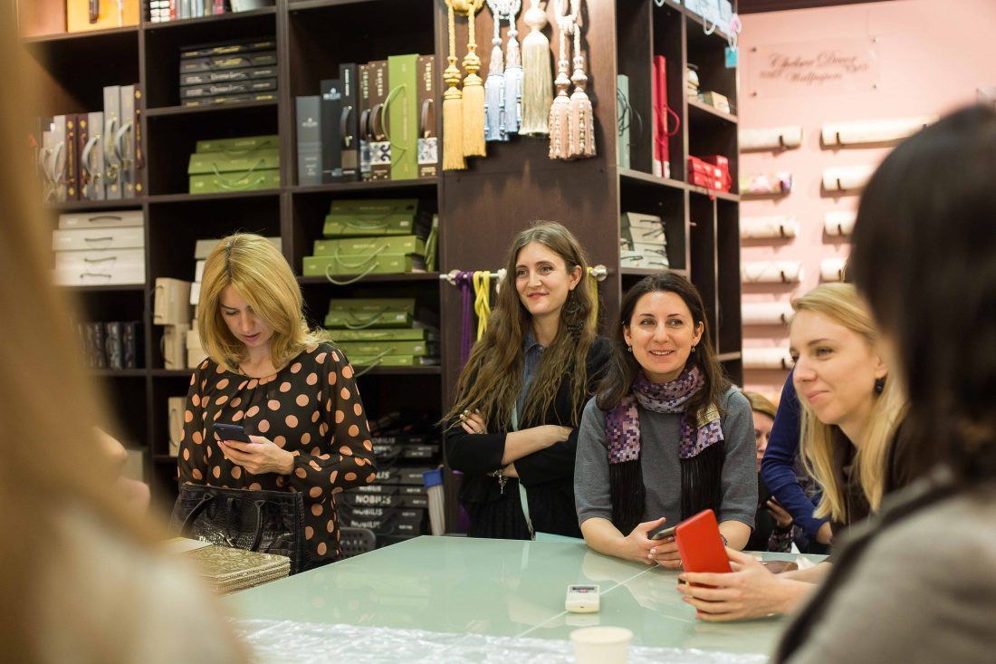 Лекция Александра Мершиева в салоне Ампир Декор в Санкт-Петербурге