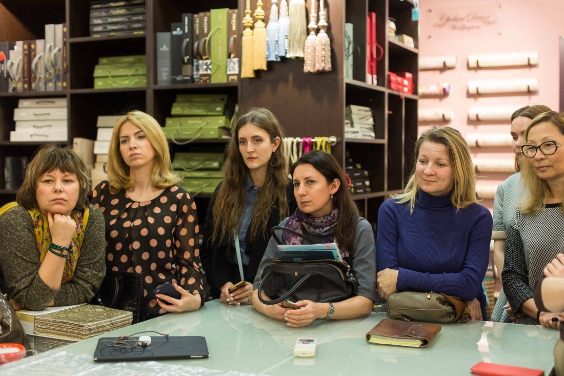 Лекция Александра Мершиева в салоне Ампир Декор в Санкт-Петербурге