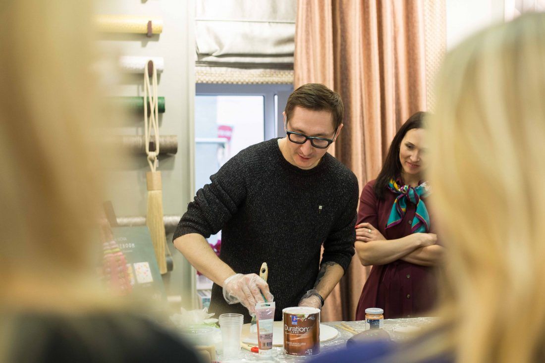 Лекция Александра Мершиева в салоне Ампир Декор в Санкт-Петербурге