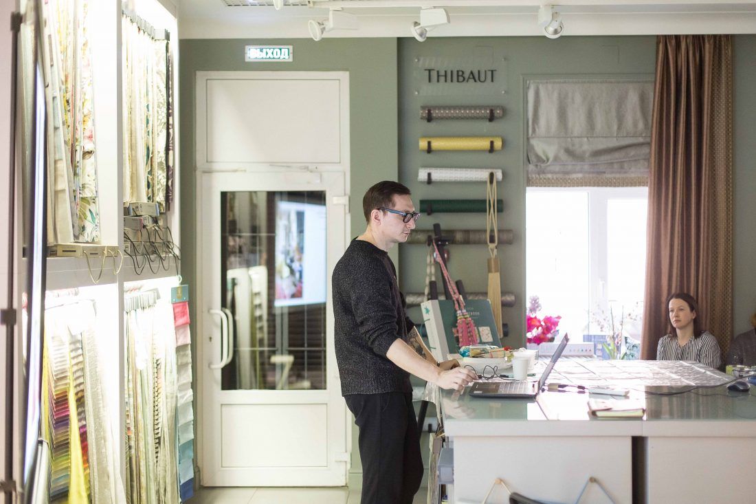 Лекция Александра Мершиева в салоне Ампир Декор в Санкт-Петербурге