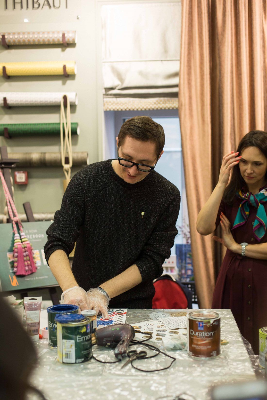 Лекция Александра Мершиева в салоне Ампир Декор в Санкт-Петербурге