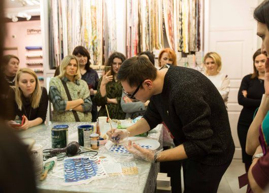 Лекция Александра Мершиева в салоне Ампир Декор в Санкт-Петербурге