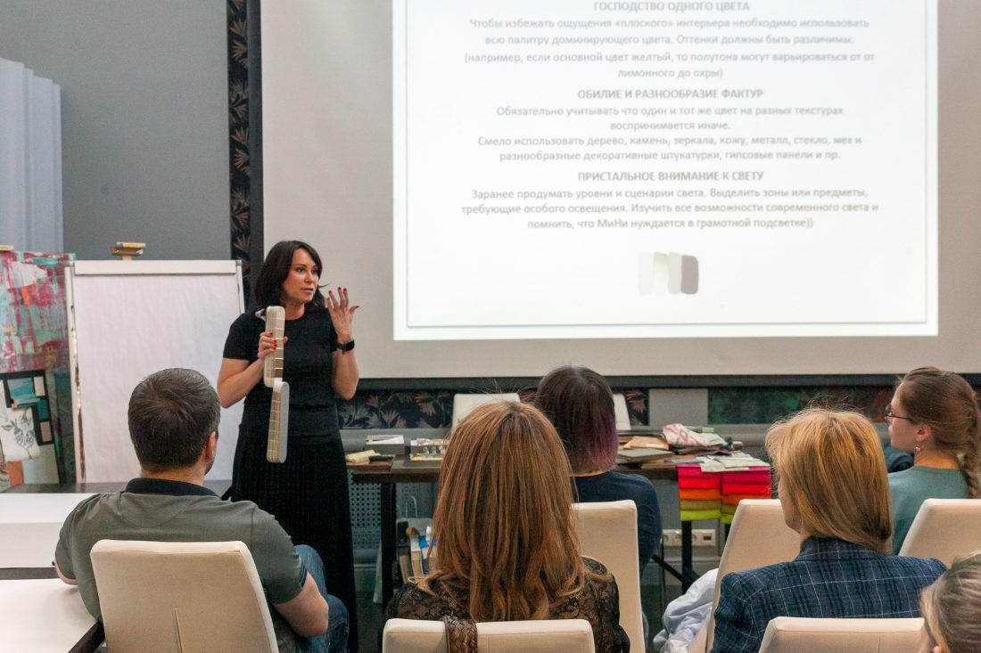 Мастер-класс Тины Гуревич в Центре Дизайна Мануфактура 5 Ампир Декор