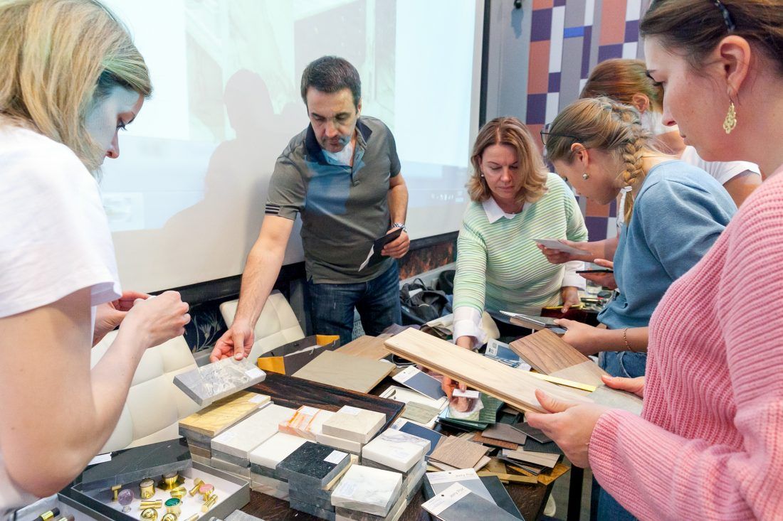 Мастер-класс Тины Гуревич в Центре Дизайна Мануфактура 5 Ампир Декор